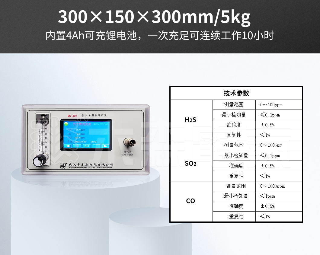 SF₆ 分解物分析仪